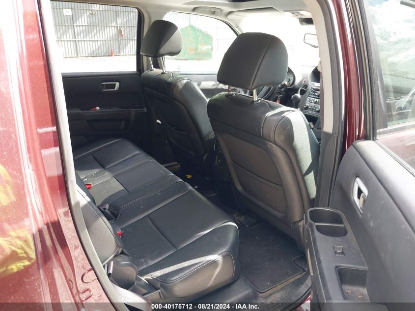 2013 Honda Pilot Ex-L VIN: 5FNYF4H51DB024419 Lot: 40175712