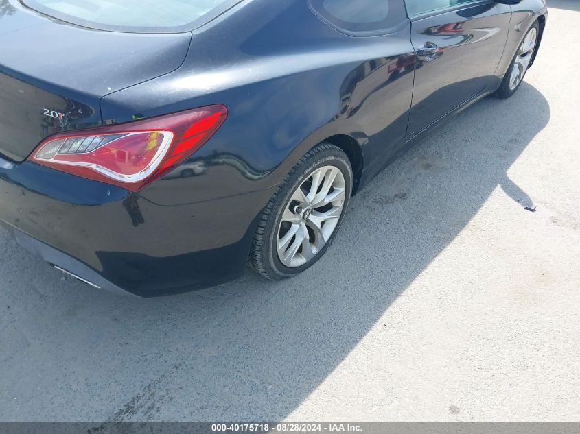 2013 Hyundai Genesis 2.0T VIN: KMHHT6KD7DU080758 Lot: 40175718