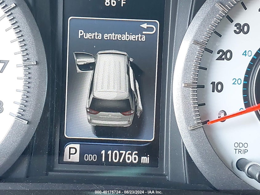 2015 Toyota Sienna Se Premium 8 Passenger VIN: 5TDXK3DC1FS577706 Lot: 40175724