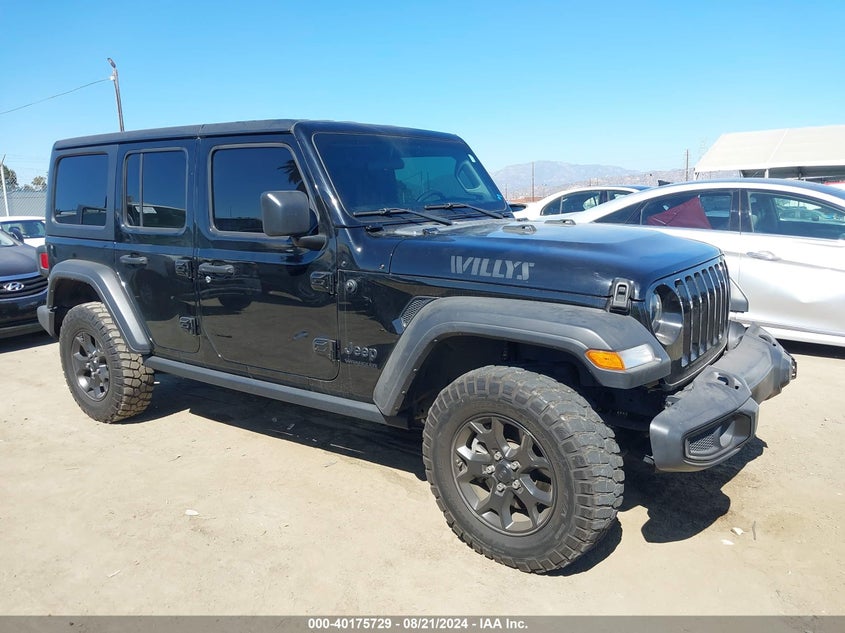 2022 JEEP WRANGLER UNLIMITED  (VIN: 1C4HJXDG6NW225513)
