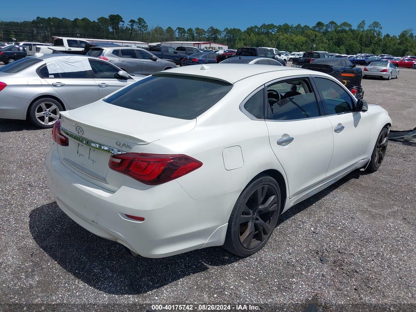 2016 Infiniti Q70L 3.7 VIN: JN1BY1PP1GM630996 Lot: 40175742