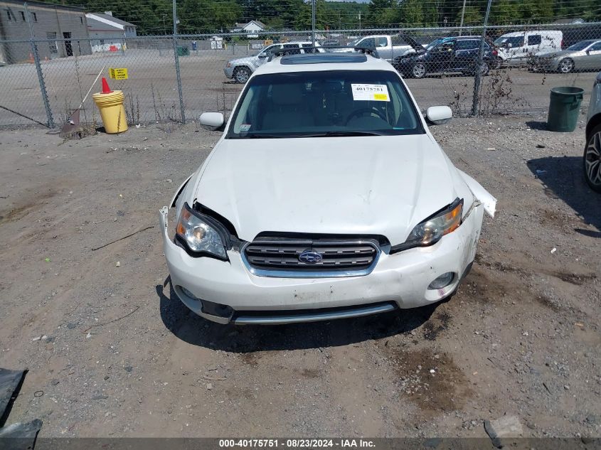 2006 Subaru Outback 3.0R Vdc Limited VIN: 4S4BP85C064300706 Lot: 40175751