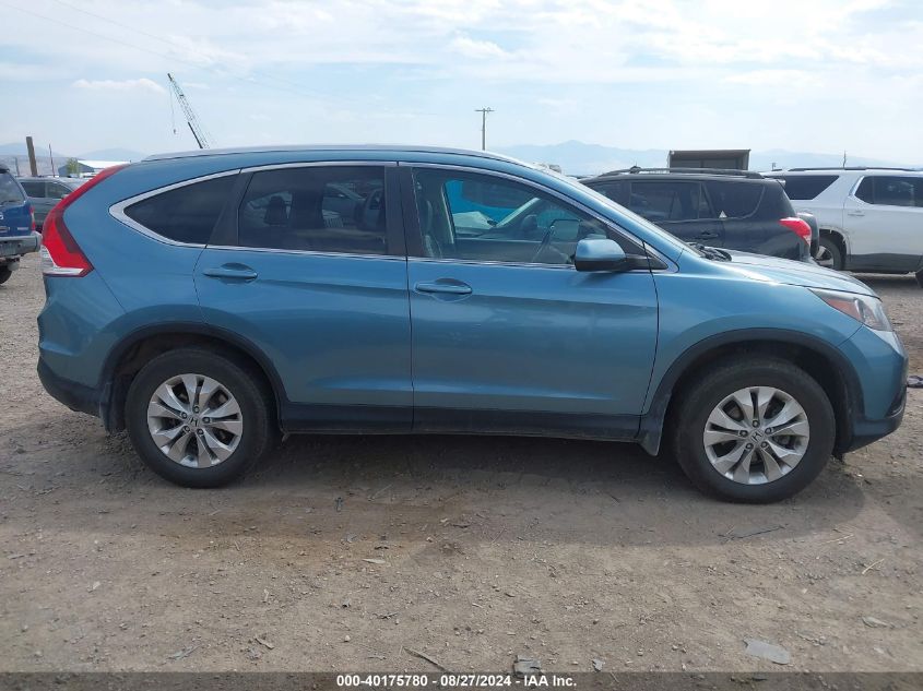 2014 Honda Cr-V Ex-L VIN: 5J6RM4H76EL112967 Lot: 40175780