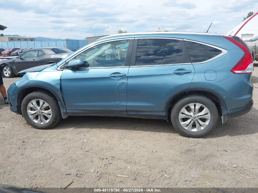 2014 Honda Cr-V Ex-L VIN: 5J6RM4H76EL112967 Lot: 40175780