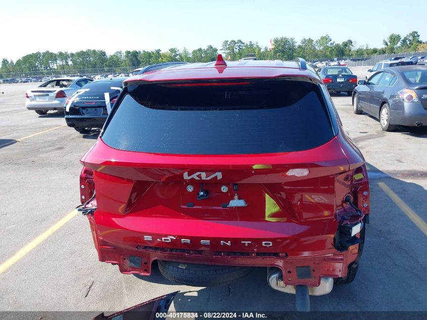 2022 Kia Sorento Ex VIN: 5XYRH4LFXNG132899 Lot: 40175834