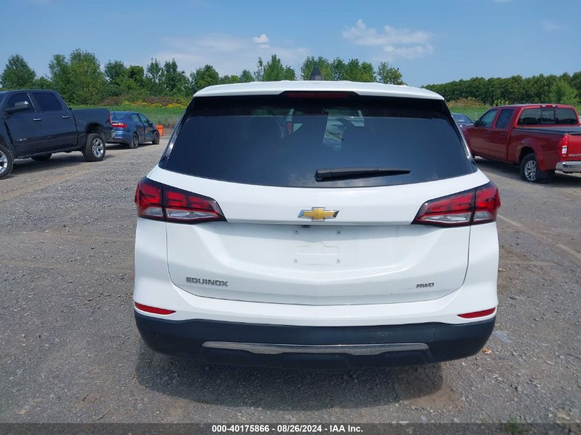 2022 Chevrolet Equinox Awd Lt VIN: 3GNAXUEV3NL206930 Lot: 40175866