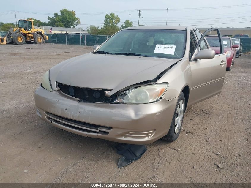 2003 Toyota Camry Le VIN: 4T1BE32K13U122921 Lot: 40175877