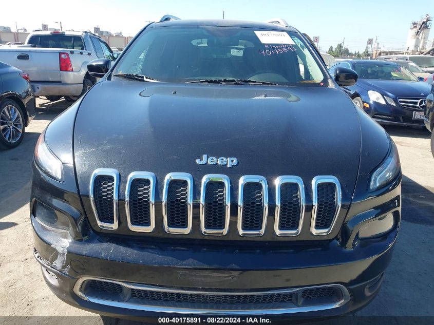 2016 Jeep Cherokee Limited VIN: 1C4PJLDS4GW136745 Lot: 40175891