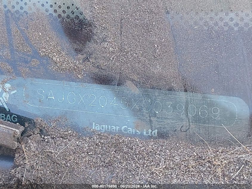 1999 Jaguar Xk8 VIN: SAJGX2045XC039069 Lot: 40175898
