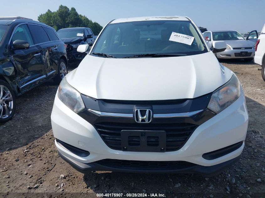 2016 Honda Hr-V Lx VIN: 3CZRU5H32GM752212 Lot: 40175907