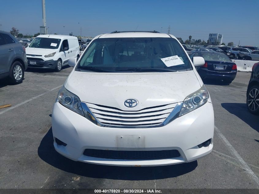 2015 Toyota Sienna Le 8 Passenger VIN: 5TDKK3DC5FS617795 Lot: 40175920