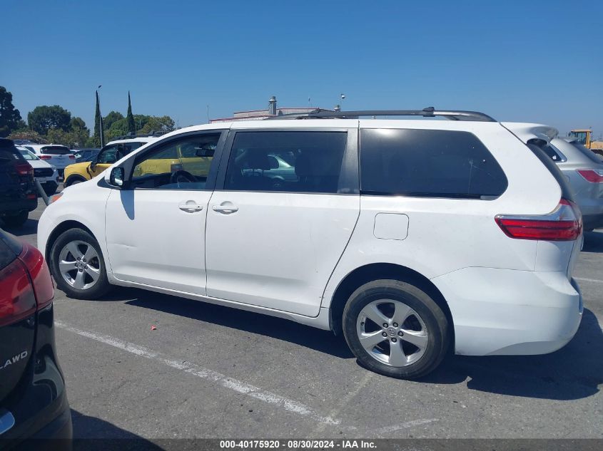 2015 Toyota Sienna Le 8 Passenger VIN: 5TDKK3DC5FS617795 Lot: 40175920