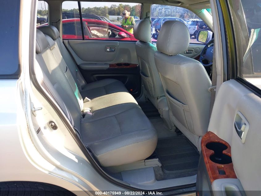 2005 Toyota Highlander Limited V6 VIN: JTEDP21A950058241 Lot: 40175949