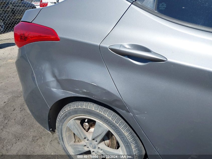 2013 HYUNDAI ELANTRA GLS - 5NPDH4AE3DH206689