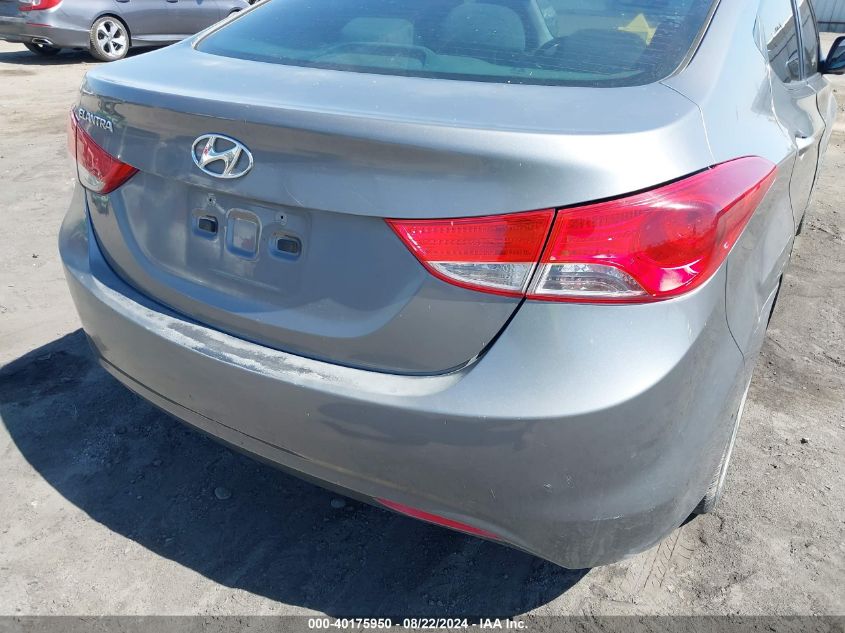 2013 Hyundai Elantra Gls VIN: 5NPDH4AE3DH206689 Lot: 40175950