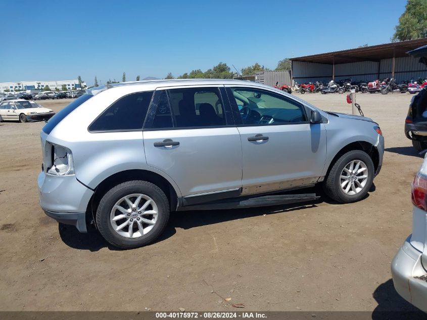 2013 Ford Edge Se VIN: 2FMDK3GC9DBC96827 Lot: 40175972