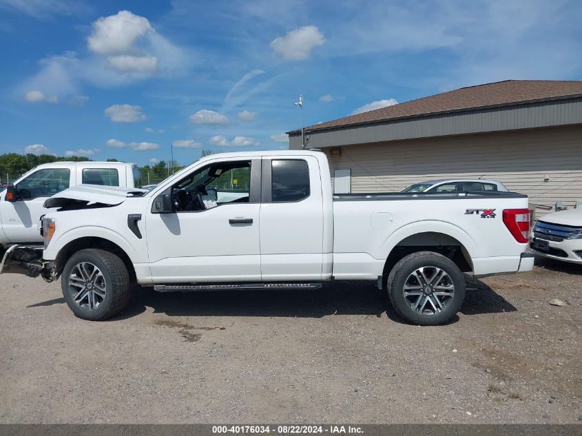 2022 Ford F-150 Xl VIN: 1FTEX1EP5NFA43265 Lot: 40176034