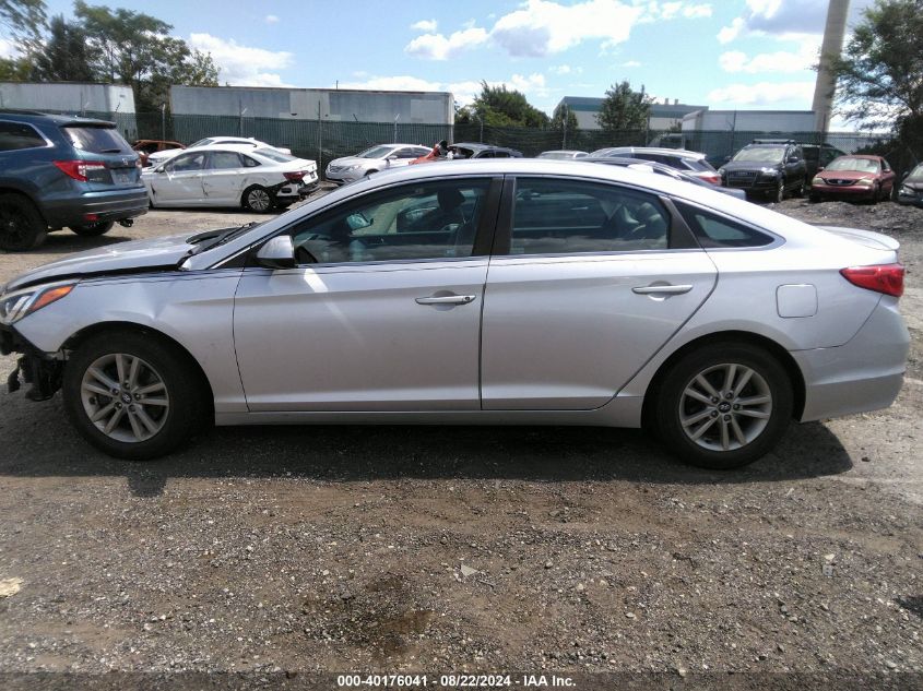 2015 Hyundai Sonata Se VIN: 5NPE24AF1FH147112 Lot: 40176041