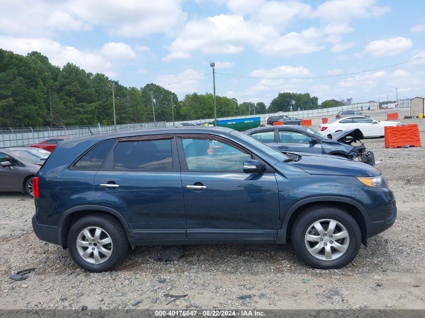 2011 Kia Sorento Lx VIN: 5XYKT3A17BG166148 Lot: 40176047