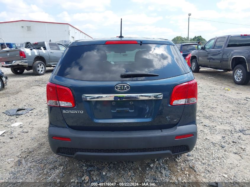 2011 Kia Sorento Lx VIN: 5XYKT3A17BG166148 Lot: 40176047