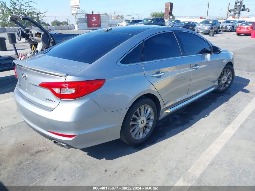 2015 HYUNDAI SONATA LIMITED - 5NPE34AF2FH046836