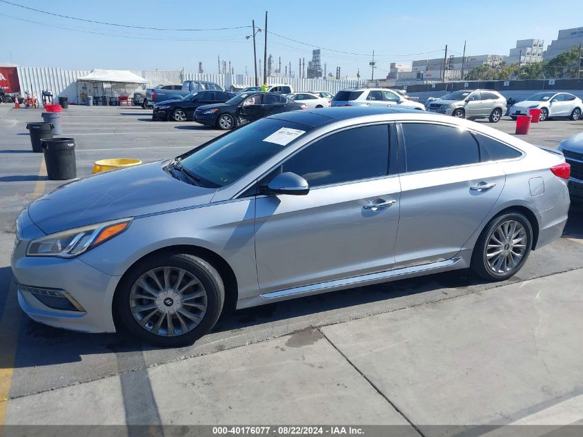 2015 Hyundai Sonata Limited VIN: 5NPE34AF2FH046836 Lot: 40176077