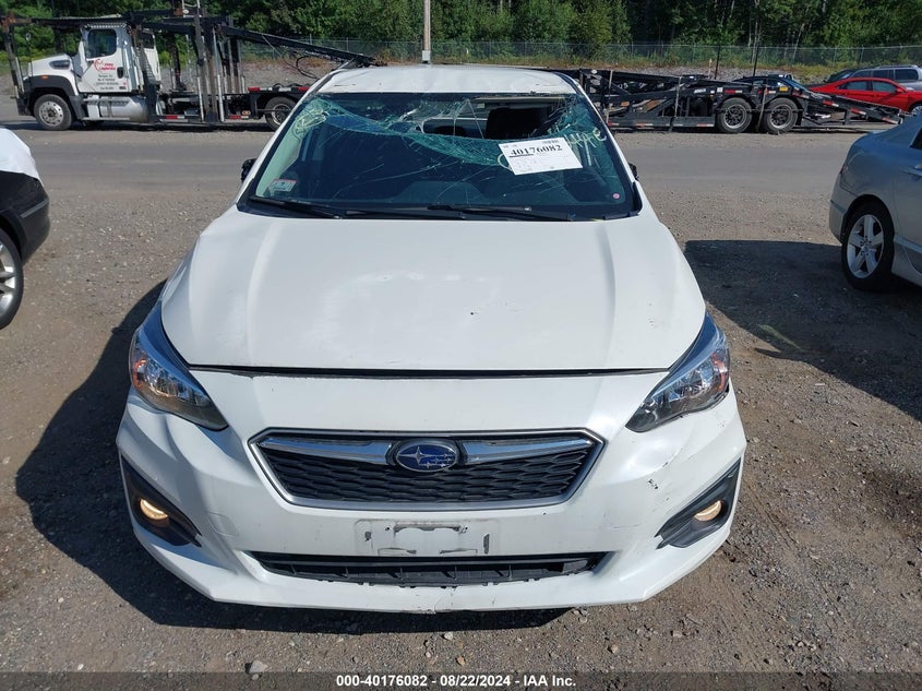 2017 Subaru Impreza 2.0I Premium VIN: 4S3GKAB66H3623780 Lot: 40176082