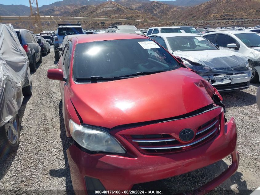 2013 Toyota Corolla Le VIN: 5YFBU4EE3DP101439 Lot: 40176108