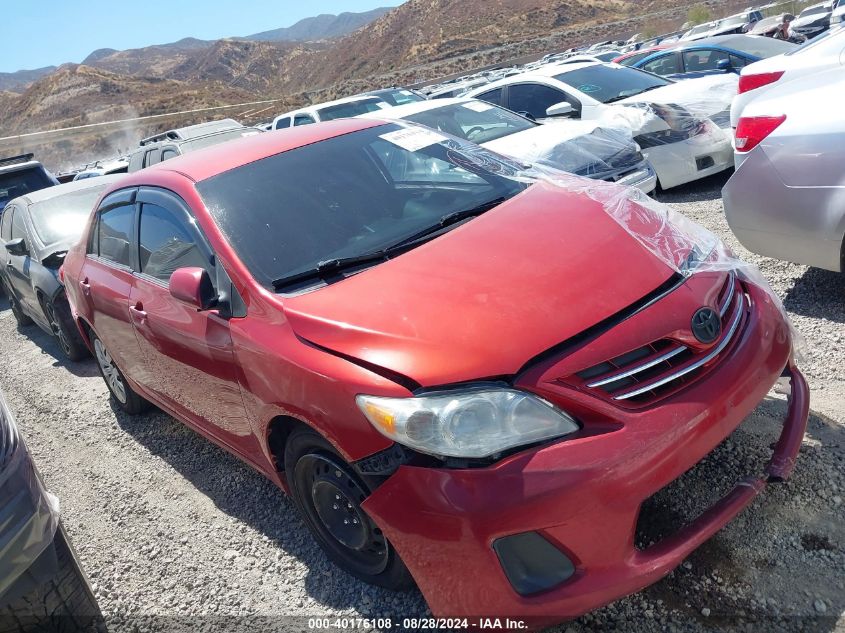 2013 Toyota Corolla Le VIN: 5YFBU4EE3DP101439 Lot: 40176108