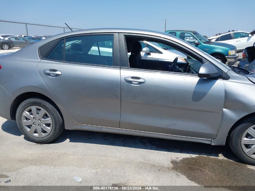 2022 Kia Rio S VIN: 3KPA24AD5NE481112 Lot: 40176136