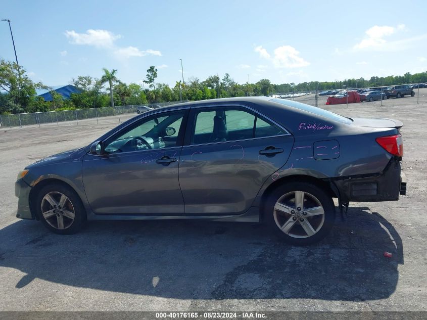 2014 Toyota Camry Se VIN: 4T1BF1FK9EU372308 Lot: 40176165