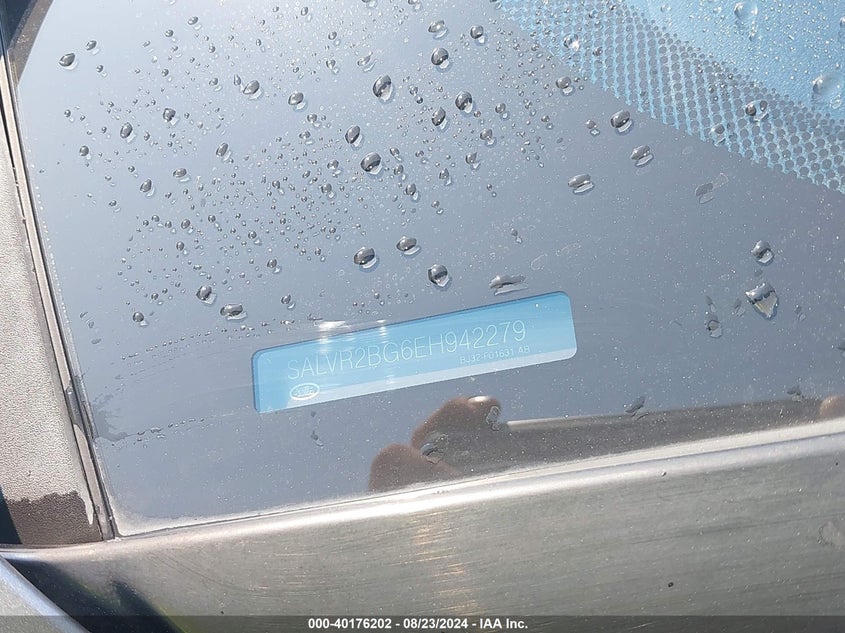 2014 LAND ROVER RANGE ROVER EVOQUE PURE - SALVR2BG6EH942279