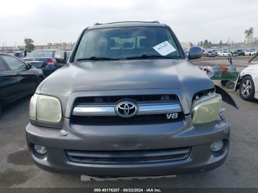 2005 Toyota Sequoia Sr5 V8 VIN: 5TDZT34A95S261814 Lot: 40176207