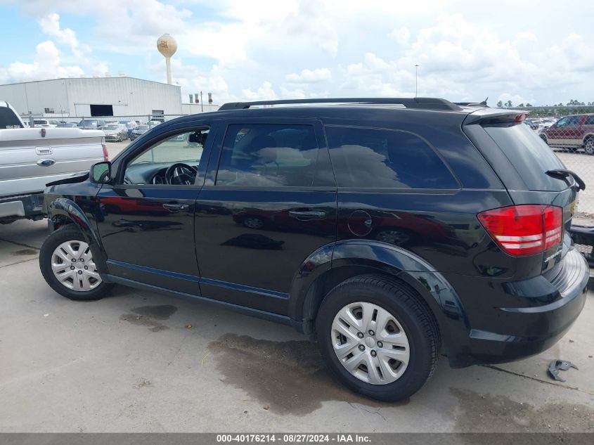 2017 Dodge Journey Se VIN: 3C4PDCAB6HT521923 Lot: 40176214