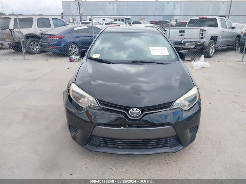 2016 TOYOTA COROLLA LE - 5YFBURHE4GP492419