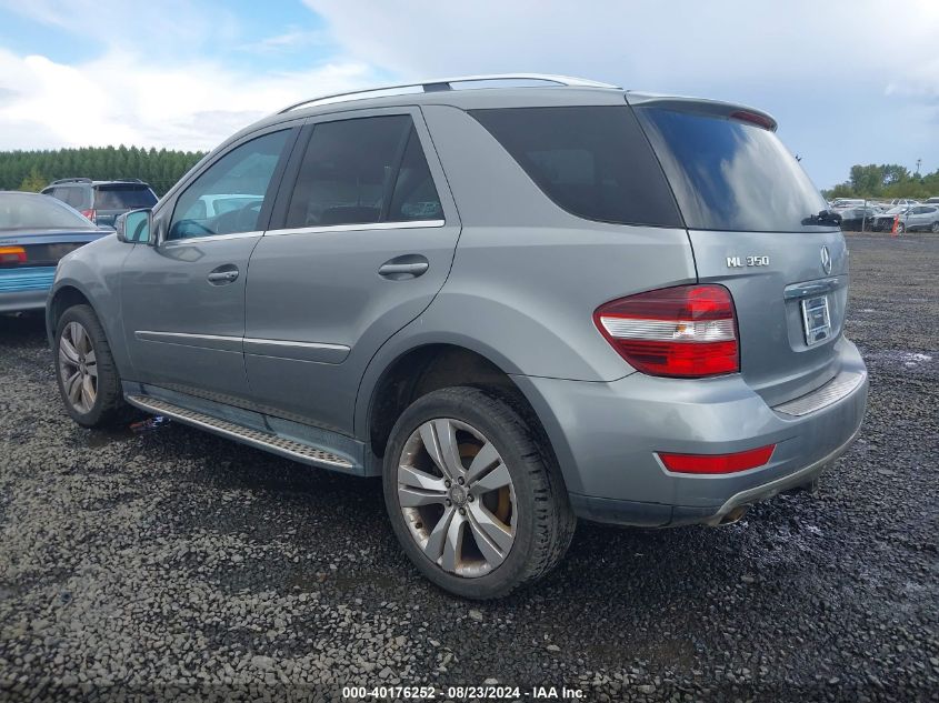 2011 Mercedes-Benz Ml 350 4Matic VIN: 4JGBB8GB3BA700631 Lot: 40176252