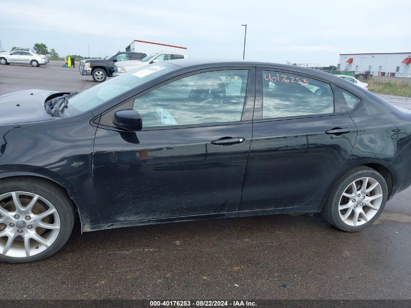 2013 Dodge Dart Sxt VIN: 1C3CDFBA1DD345826 Lot: 40176253