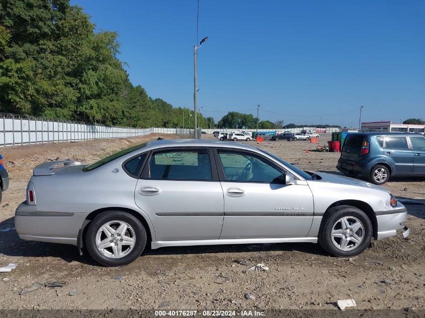 2003 Chevrolet Impala Ls VIN: 2G1WH55KX39288817 Lot: 40176287