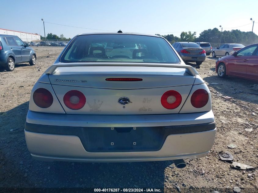 2003 Chevrolet Impala Ls VIN: 2G1WH55KX39288817 Lot: 40176287