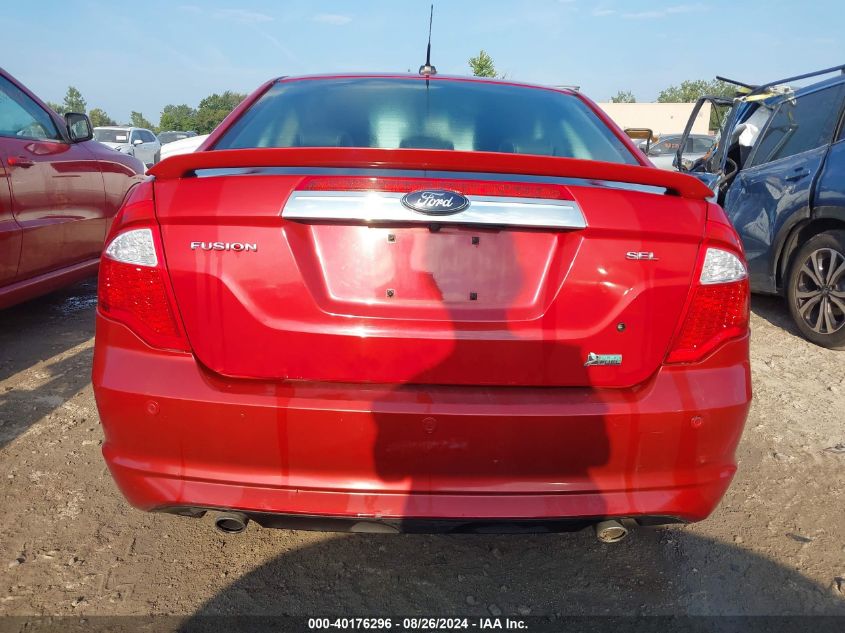 2010 Ford Fusion Sel VIN: 3FAHP0JG8AR172214 Lot: 40176296