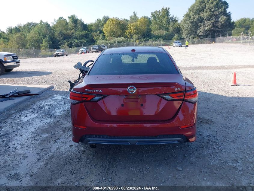 2020 Nissan Sentra Sr Xtronic Cvt VIN: 3N1AB8DV3LY277533 Lot: 40176298