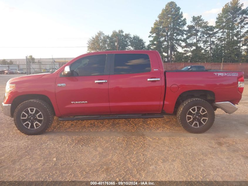 2016 Toyota Tundra Crewmax Sr5/Trd Pro VIN: 5TFDW5F15GX548509 Lot: 40176365