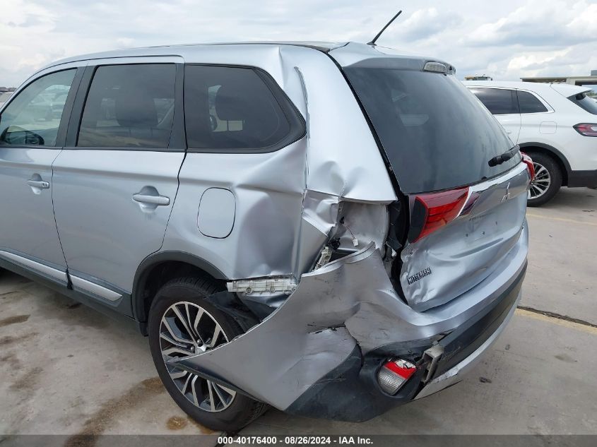 2016 Mitsubishi Outlander Se VIN: JA4AZ3A37GZ012389 Lot: 40176400