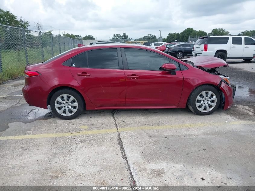 2022 Toyota Corolla Le VIN: JTDEPMAE2NJ217926 Lot: 40176410