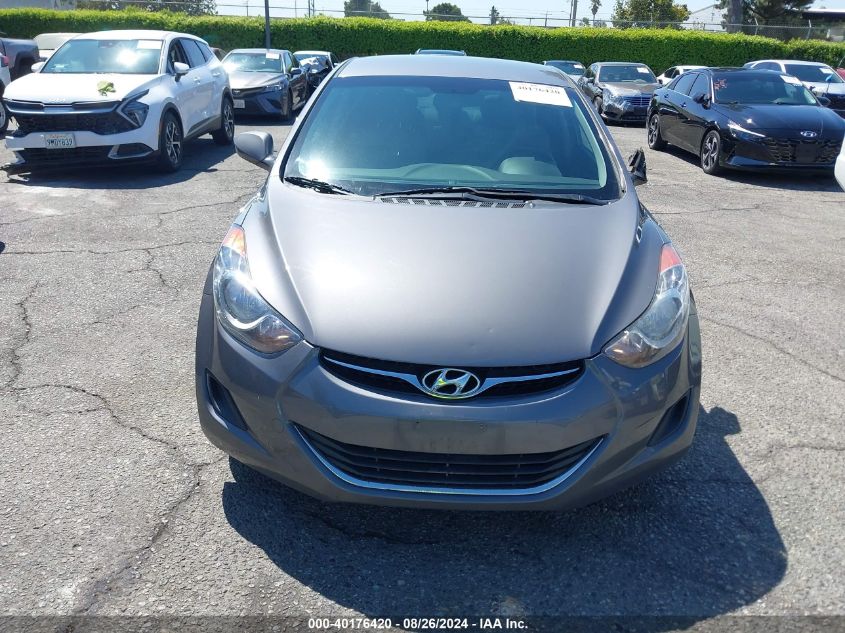 2011 Hyundai Elantra Gls VIN: 5NPDH4AE6BH058812 Lot: 40176420