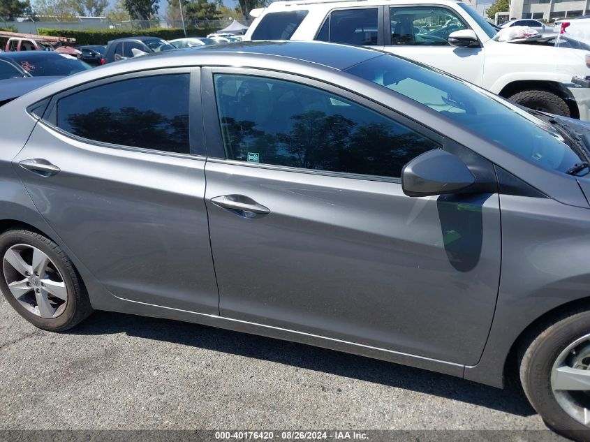 2011 Hyundai Elantra Gls VIN: 5NPDH4AE6BH058812 Lot: 40176420