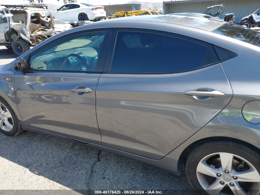 2011 Hyundai Elantra Gls VIN: 5NPDH4AE6BH058812 Lot: 40176420