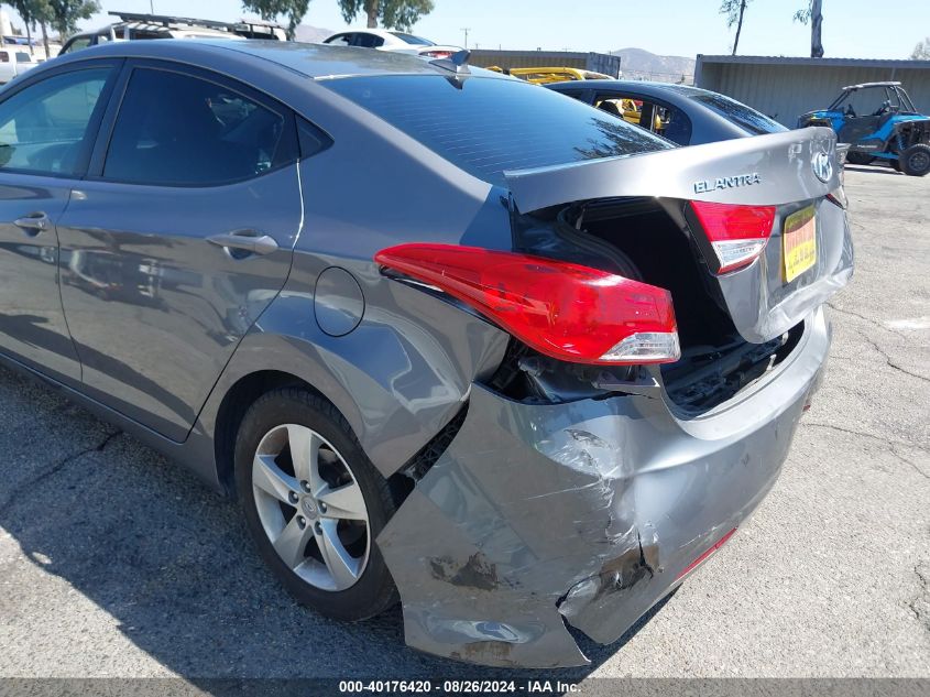 2011 Hyundai Elantra Gls VIN: 5NPDH4AE6BH058812 Lot: 40176420