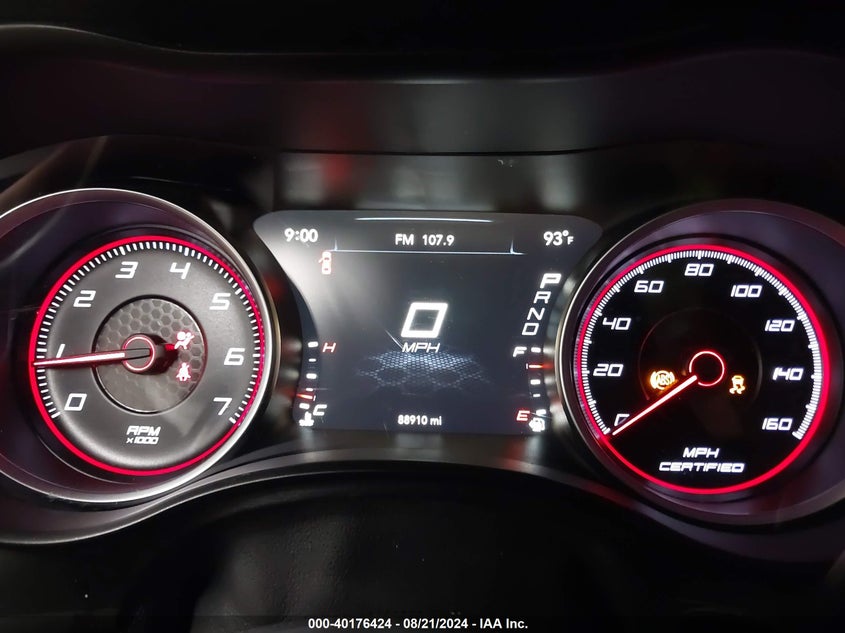 2016 DODGE CHARGER VIN: 2C3CDXAG0GH108683