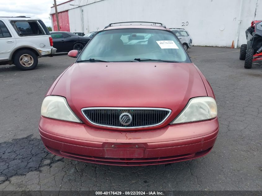 2000 Mercury Sable Gs VIN: 1MEFM58U0YG614616 Lot: 40176429